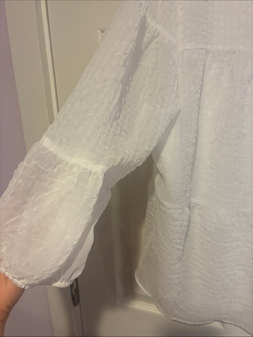 Calvin Klein Ruffled Blouse - Picture 5 of 9